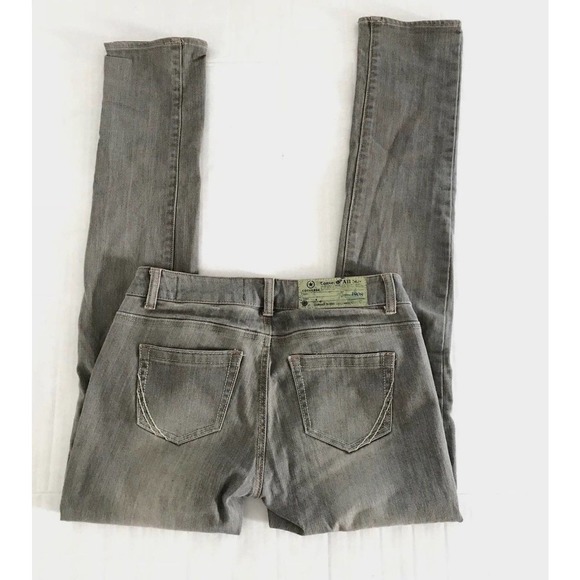 Converse | Jeans Womens Size 26 Gray Low Rise Washed Skinny Denim Pants - Picture 5 of 10